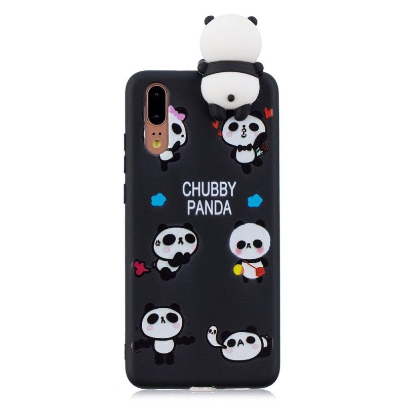 Cover Huawei P20 3D Chuba Panda