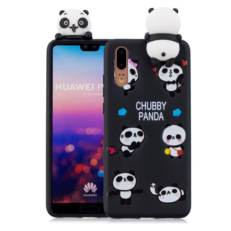 Cover Huawei P20 3D Chuba Panda