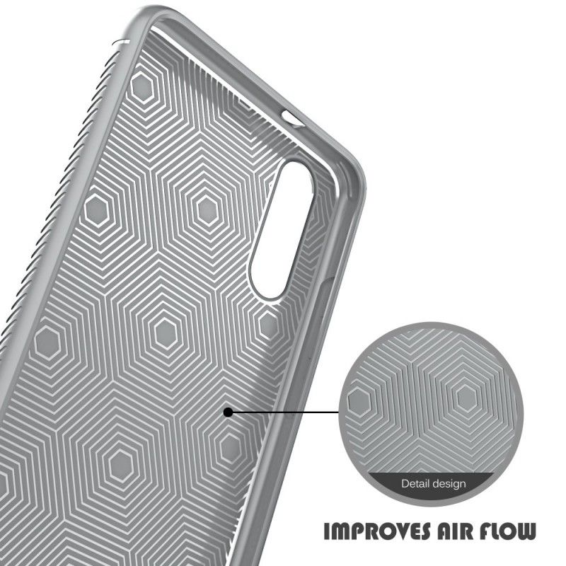 Cover Huawei P20 Grå Mobilcover Premium Lædereffekt