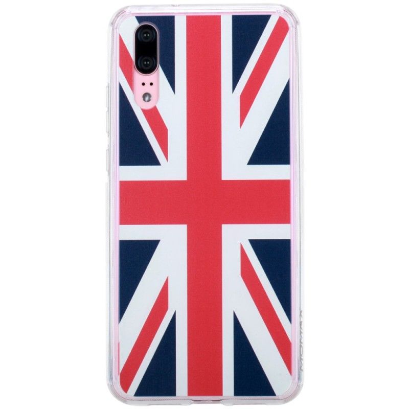 Cover Huawei P20 Momax Engelsk Flag