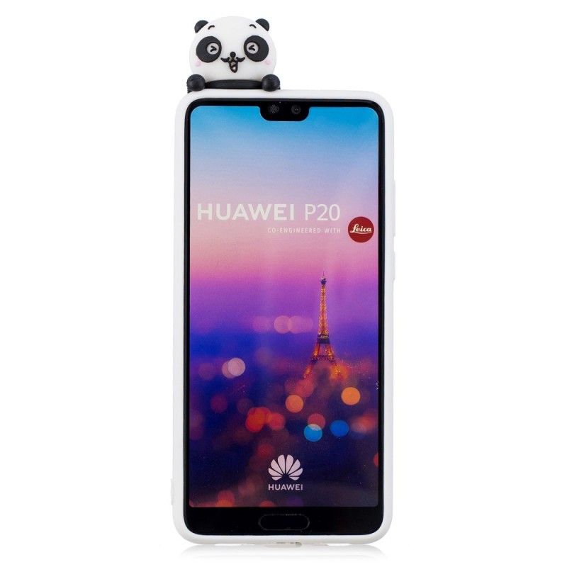 Cover Huawei P20 Sjov 3D Panda