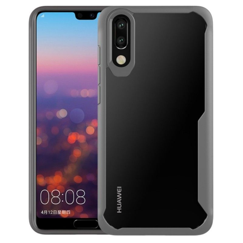 Cover Huawei P20 Sort Premium Hybrid Original