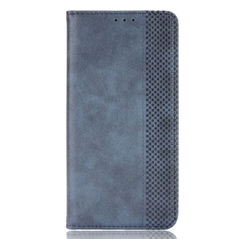 Cover Xiaomi Redmi Note 11 Pro / 11 Pro 5G Flip Cover Stiliseret Vintage Lædereffekt