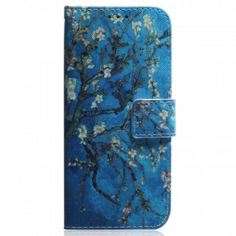 Flip Cover Xiaomi Redmi Note 11 Pro / 11 Pro 5G Blomstrende Trægren