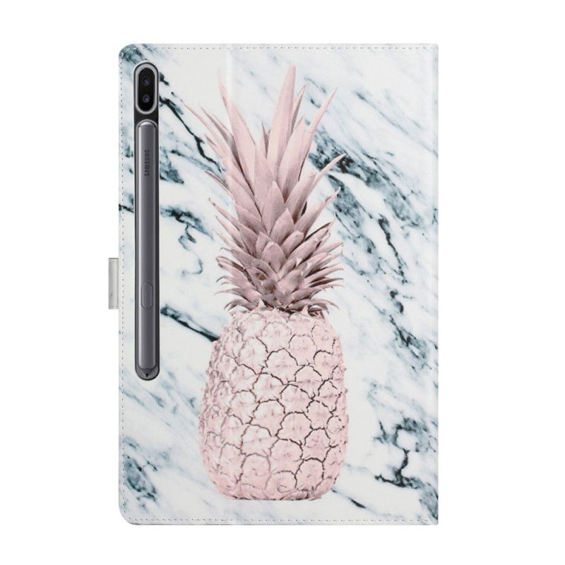 Flip Cover Læder Samsung Galaxy Tab S7 Plus Ananas Original