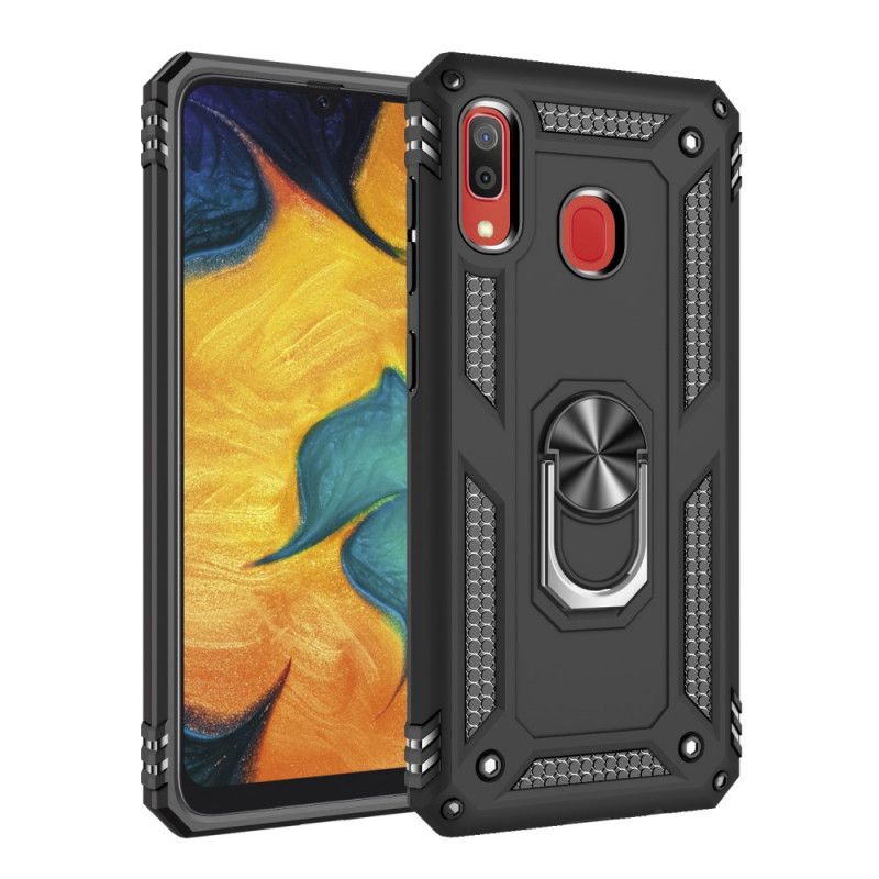 Cover for Samsung Galaxy A30 Rød Premium Ring