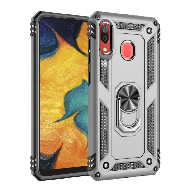 Cover for Samsung Galaxy A30 Rød Premium Ring