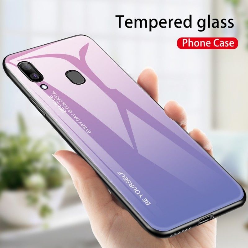 Cover Samsung Galaxy A30 Rød Galvaniseret Farve