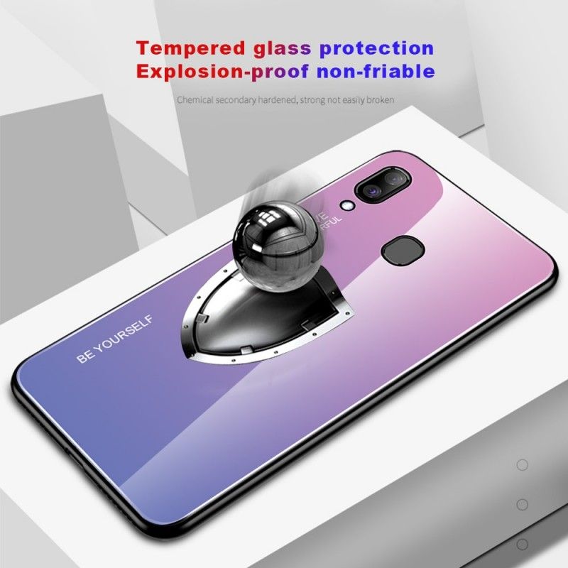 Cover Samsung Galaxy A30 Rød Galvaniseret Farve