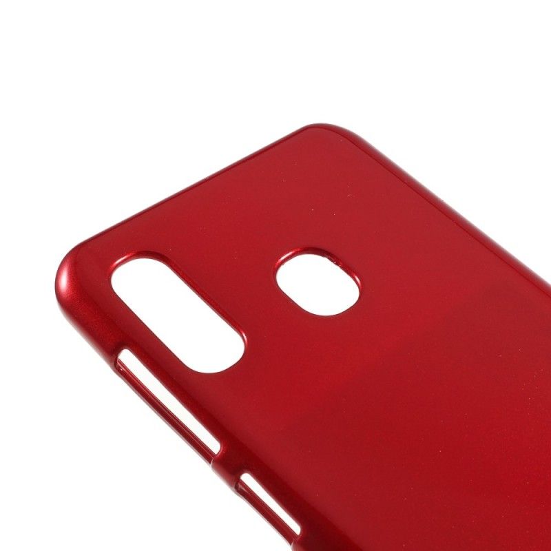 Cover Samsung Galaxy A30 Rød Prangende Metaleffekt