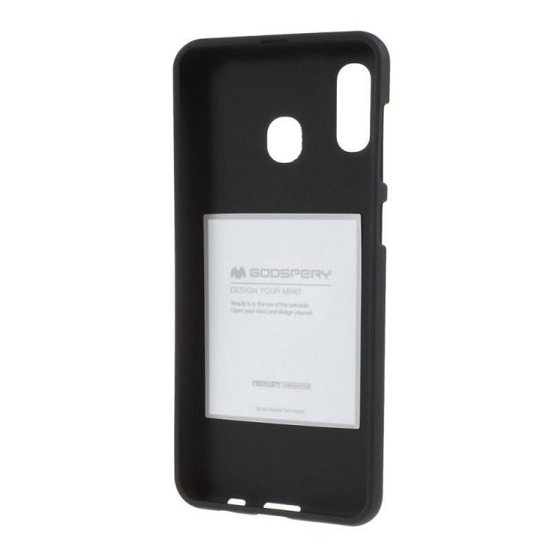 Cover Samsung Galaxy A30 Sort Kompostkviksølv Beskyttelse