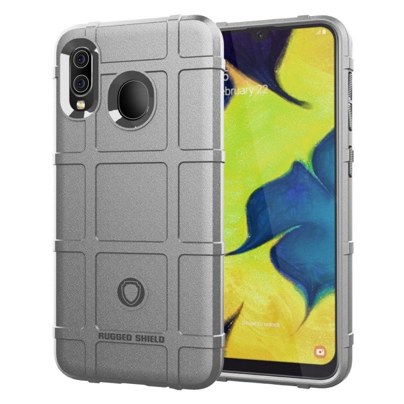 Cover Samsung Galaxy A30 Sort Robust Skjold