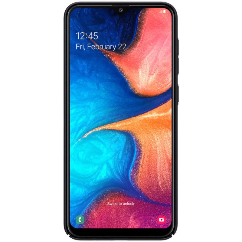 Cover Samsung Galaxy A30 Sort Stiv Frostet Nillkin