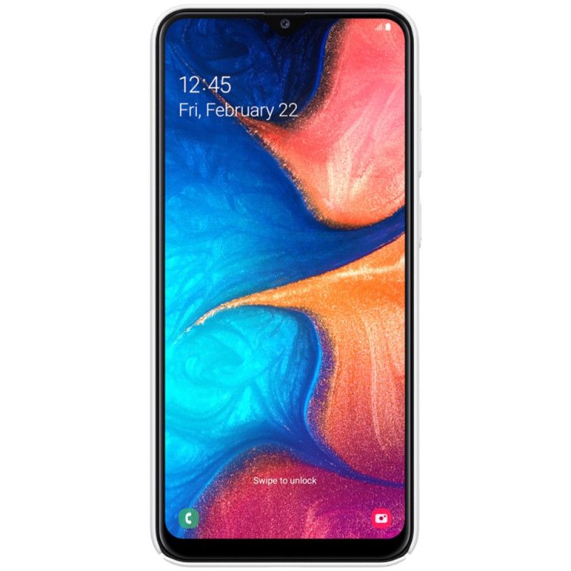 Cover Samsung Galaxy A30 Sort Stiv Frostet Nillkin