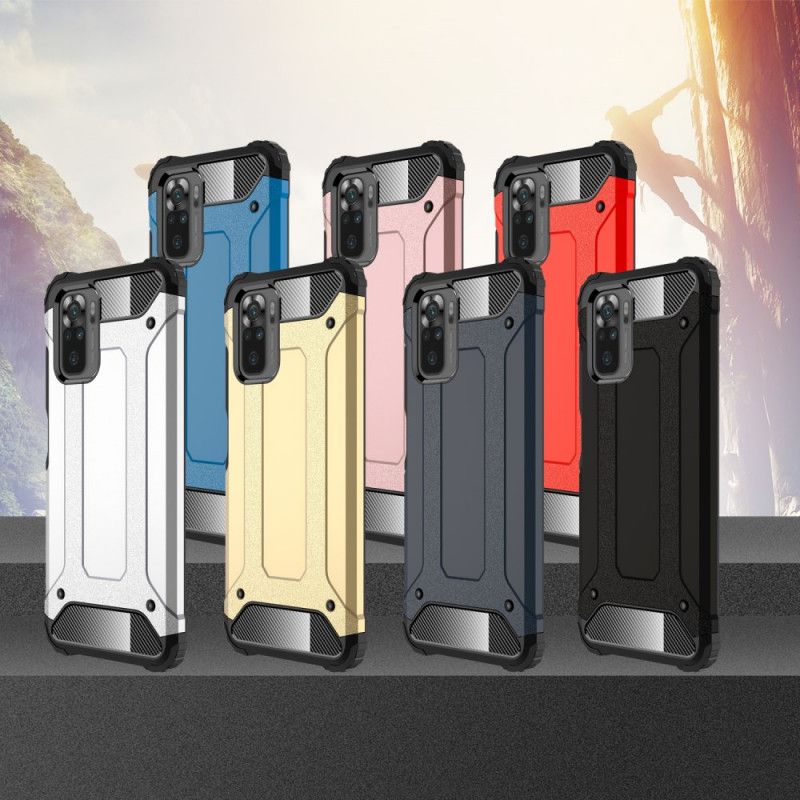 Cover for Xiaomi Redmi Note 10 / Note 10S Sort Overlevende