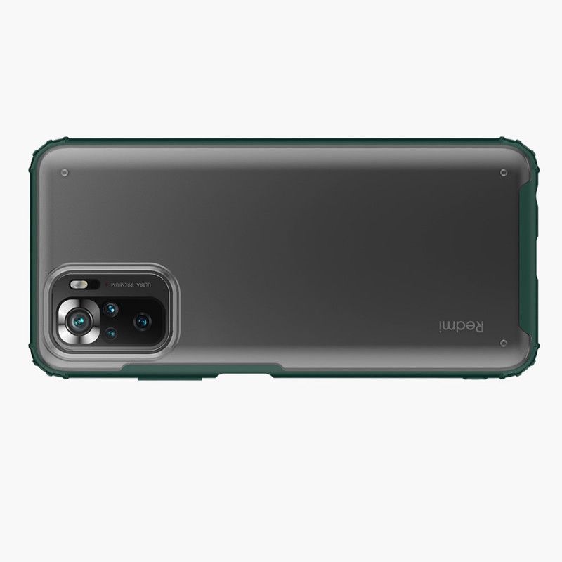 Cover Xiaomi Redmi Note 10 / Note 10S Sort Mobilcover Frostet Effekt