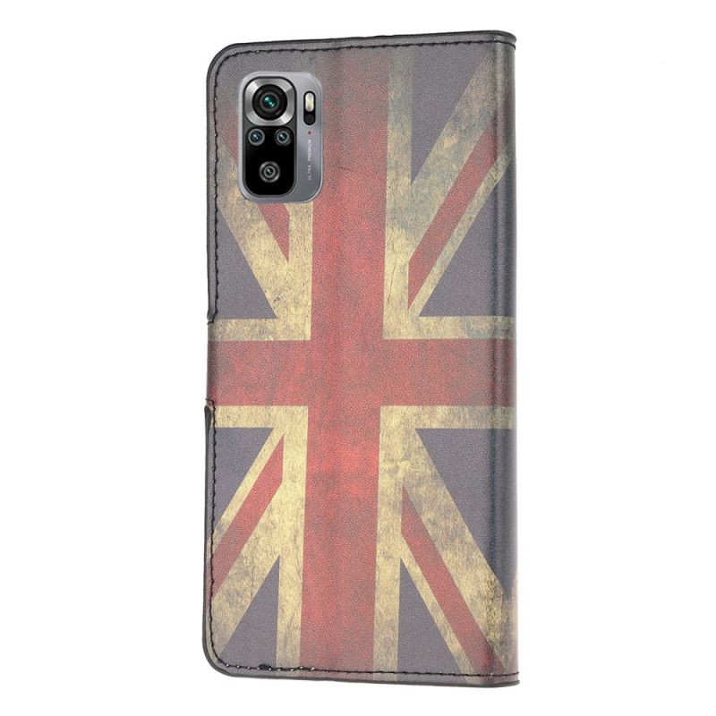 Flip Cover Xiaomi Redmi Note 10 / Note 10S Englands Flag