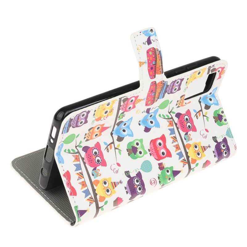 Flip Cover Xiaomi Redmi Note 10 / Note 10S Flere Ugler