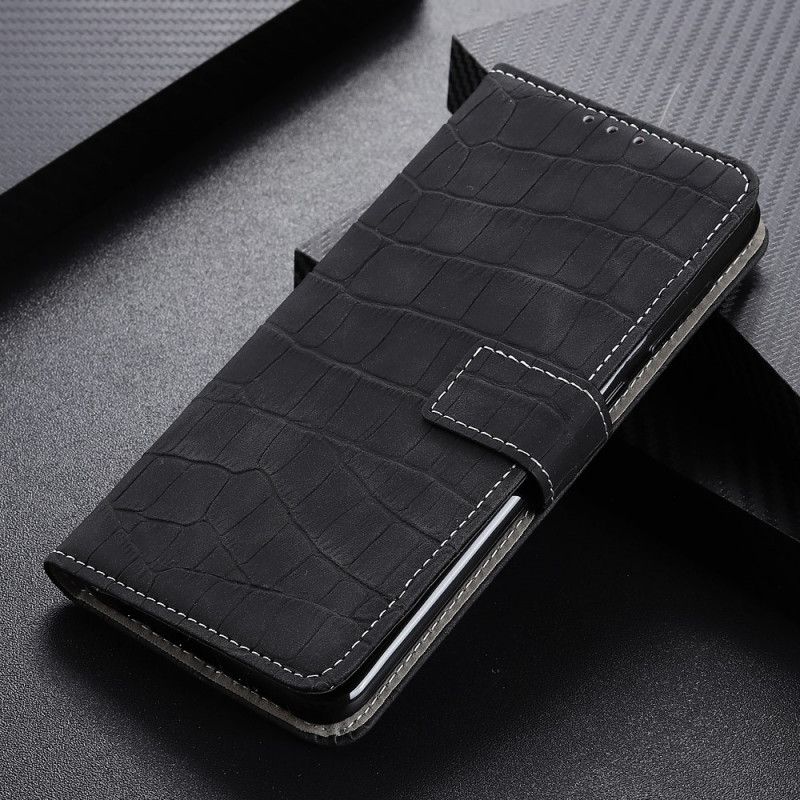 Flip Cover Xiaomi Redmi Note 10 / Note 10S Sort Krokodillekraft