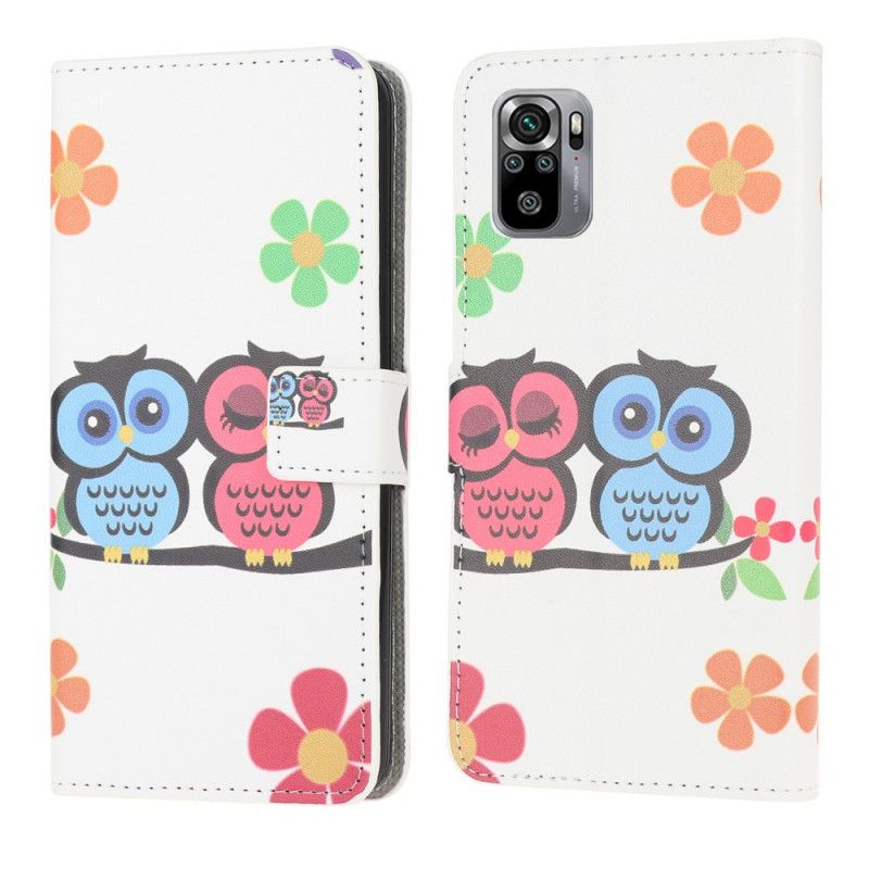 Flip Cover Xiaomi Redmi Note 10 / Note 10S Ugler