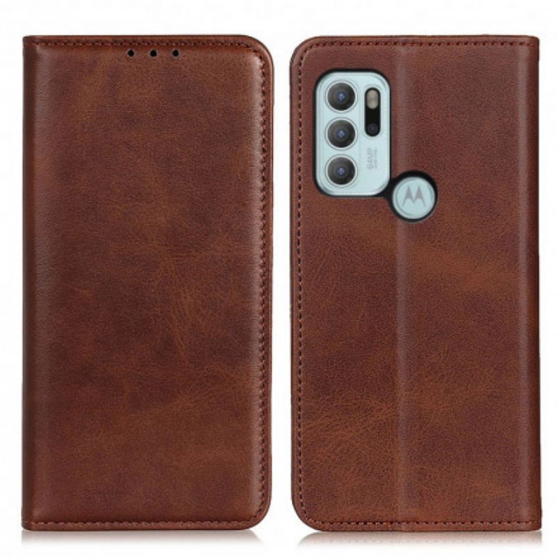 Flip Cover Moto G60s Mat Splitlæder