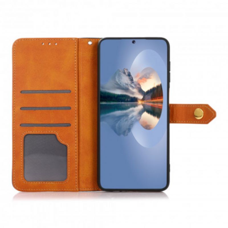 Flip Cover Moto G60s Med Khazneh-strop