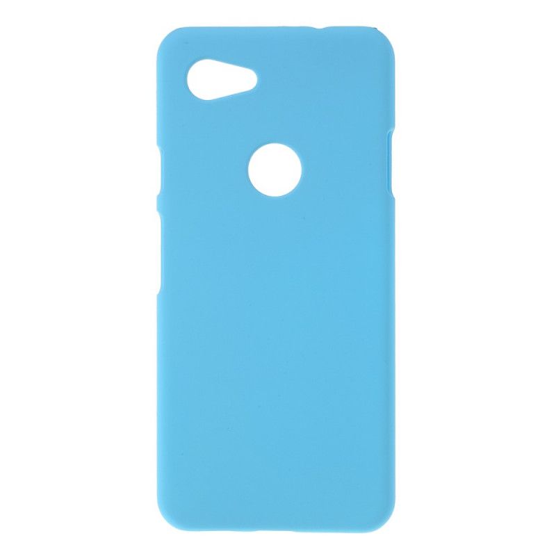 Cover for Google Pixel 3A Sort Blankt Gummieret