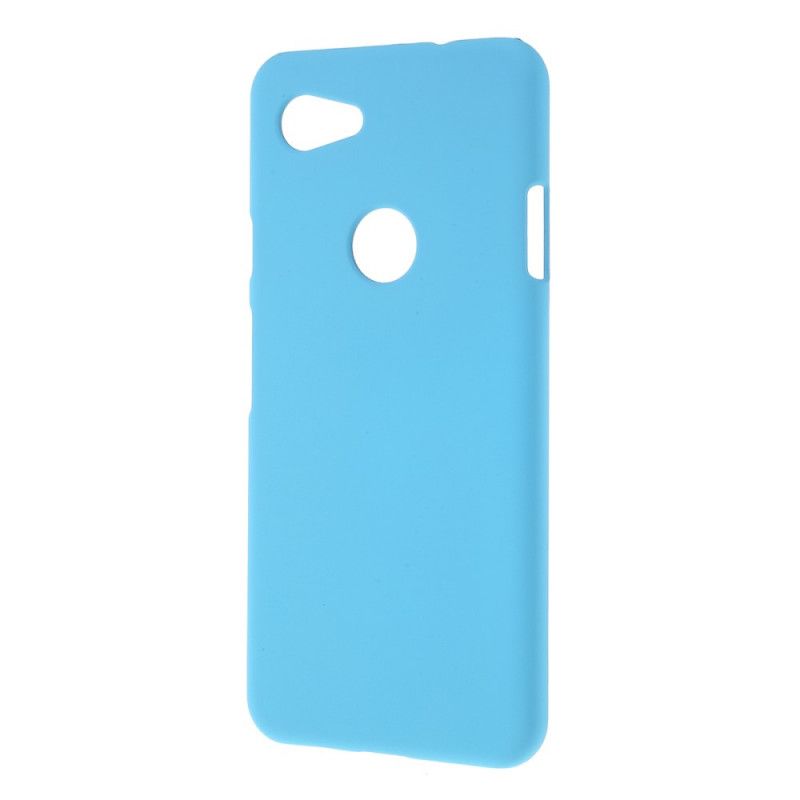 Cover for Google Pixel 3A Sort Blankt Gummieret