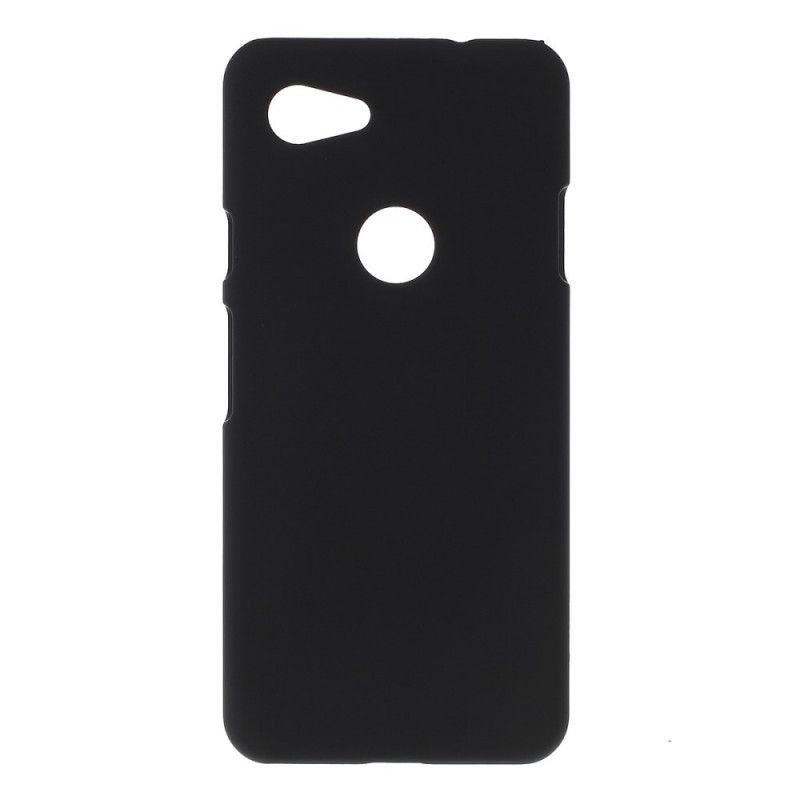 Cover for Google Pixel 3A Sort Blankt Gummieret