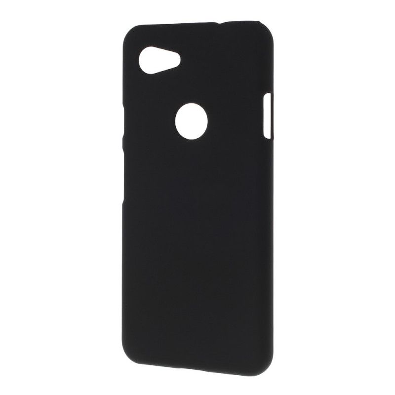 Cover for Google Pixel 3A Sort Blankt Gummieret