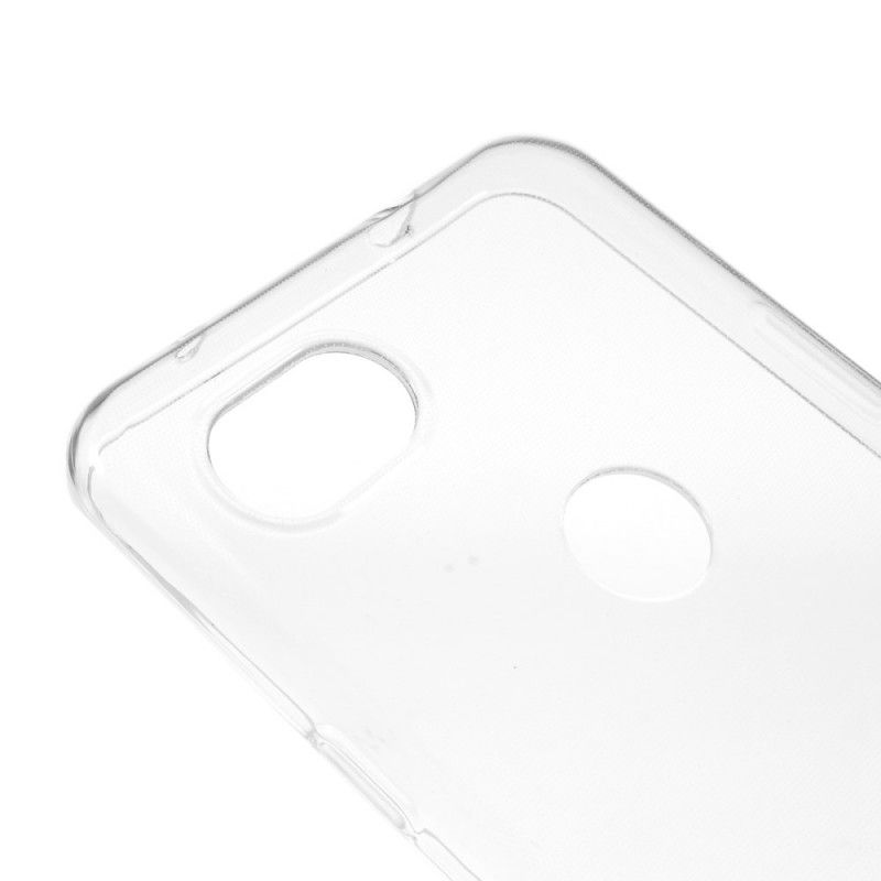 Cover Google Pixel 3A Gennemsigtig Silikone Skridsikker