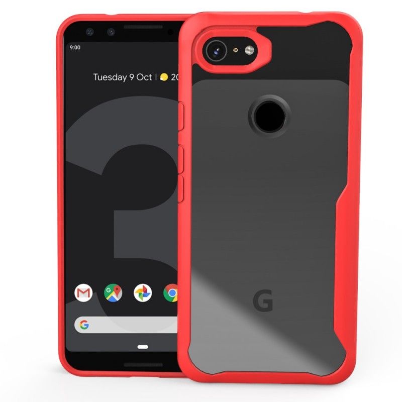 Cover Google Pixel 3A Mobilcover Skråkant Hybrid