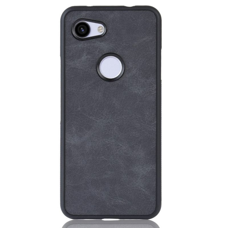 Cover Google Pixel 3A Sort Premium Lædereffekt