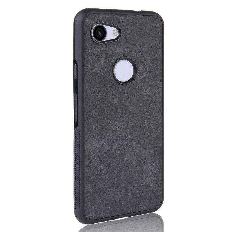 Cover Google Pixel 3A Sort Premium Lædereffekt