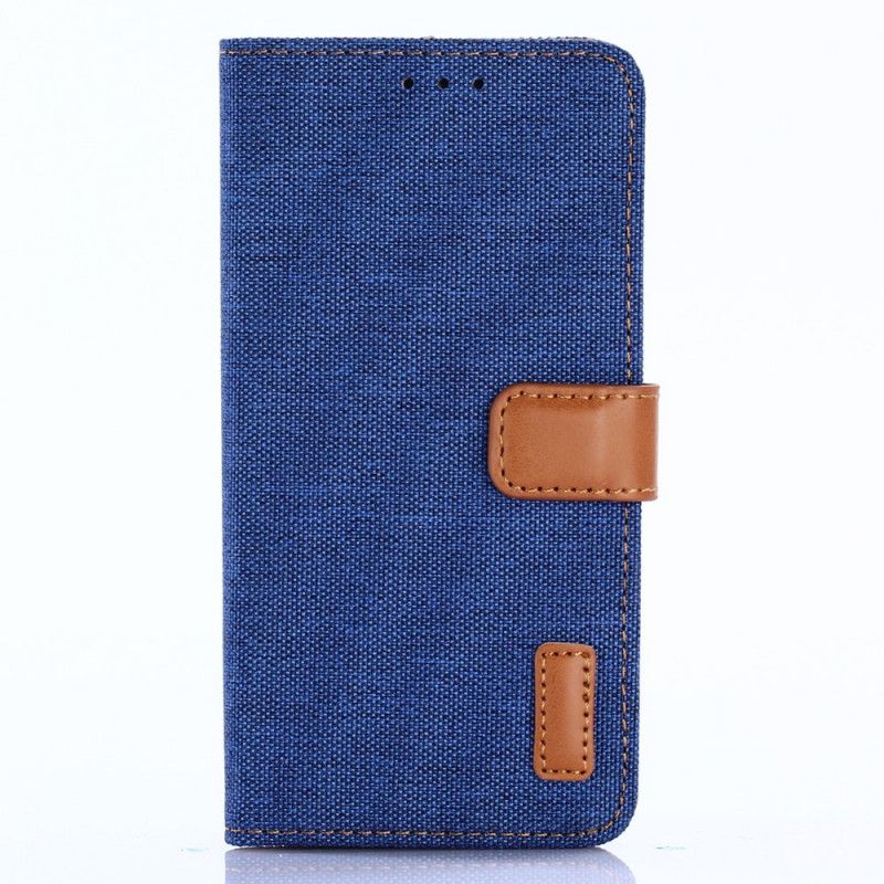 Flip Cover Læder Google Pixel 3A Mørkeblå Jeans Original