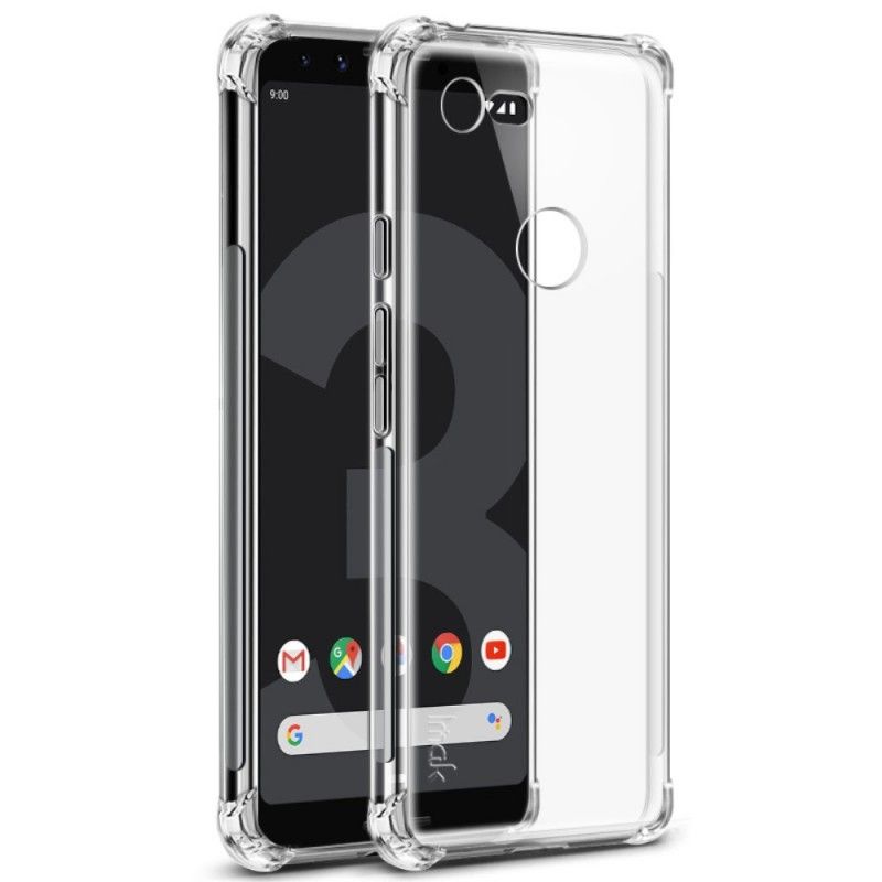 Cover Google Pixel 3 Grå Imak Hudfølelse Original