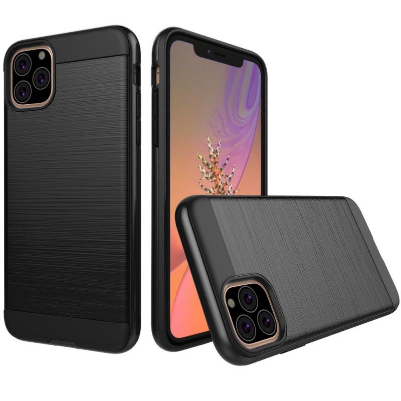 Cover for iPhone 11 Sort Børstet