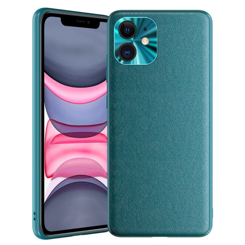 Cover for iPhone 11 Sort Farve Læder Stil