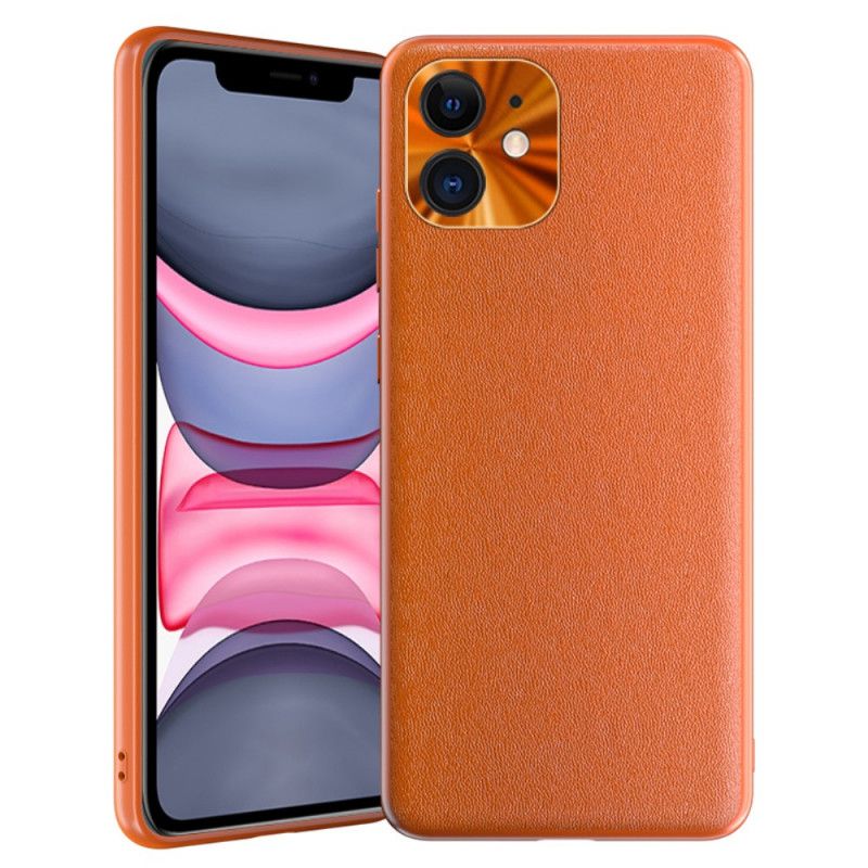 Cover for iPhone 11 Sort Farve Læder Stil