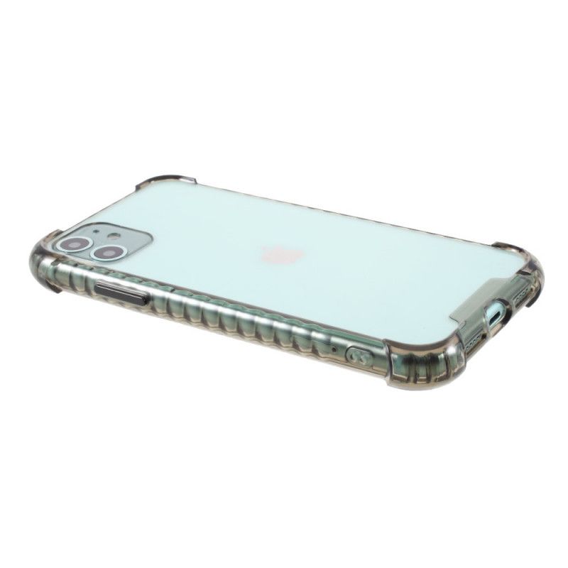 Cover for iPhone 11 Sort Hybrid Akryl Og Silikone Farve