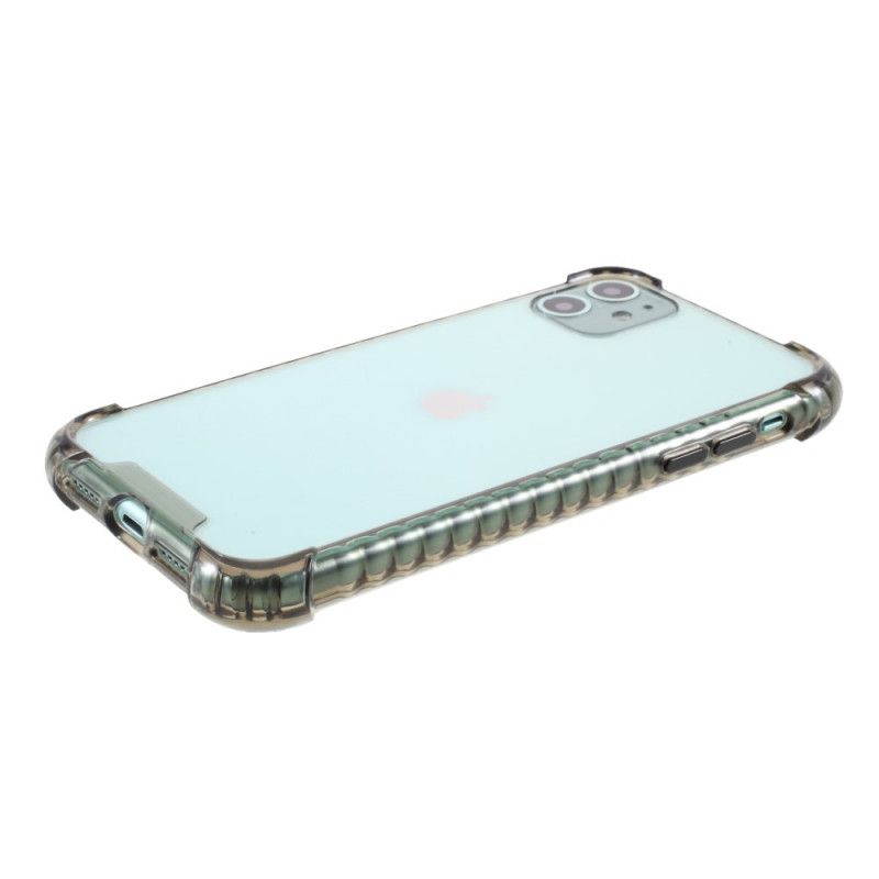 Cover for iPhone 11 Sort Hybrid Akryl Og Silikone Farve