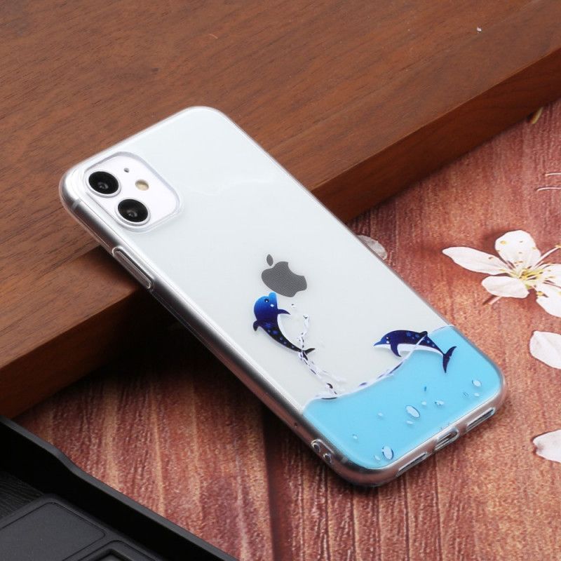 Cover iPhone 11 Delfinspil