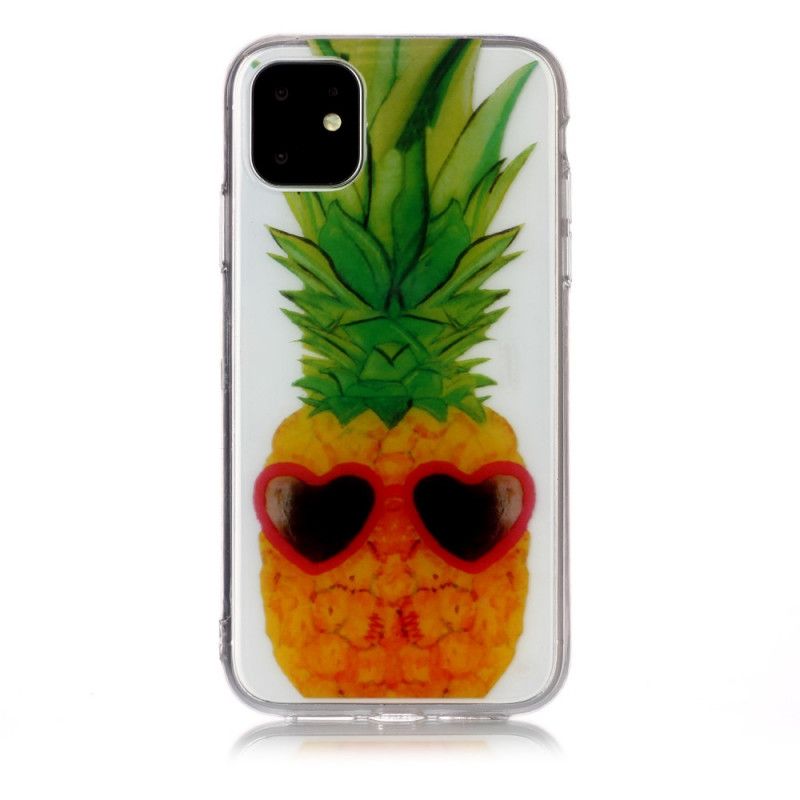 Cover iPhone 11 Gennemsigtig Inkognito Ananas Original