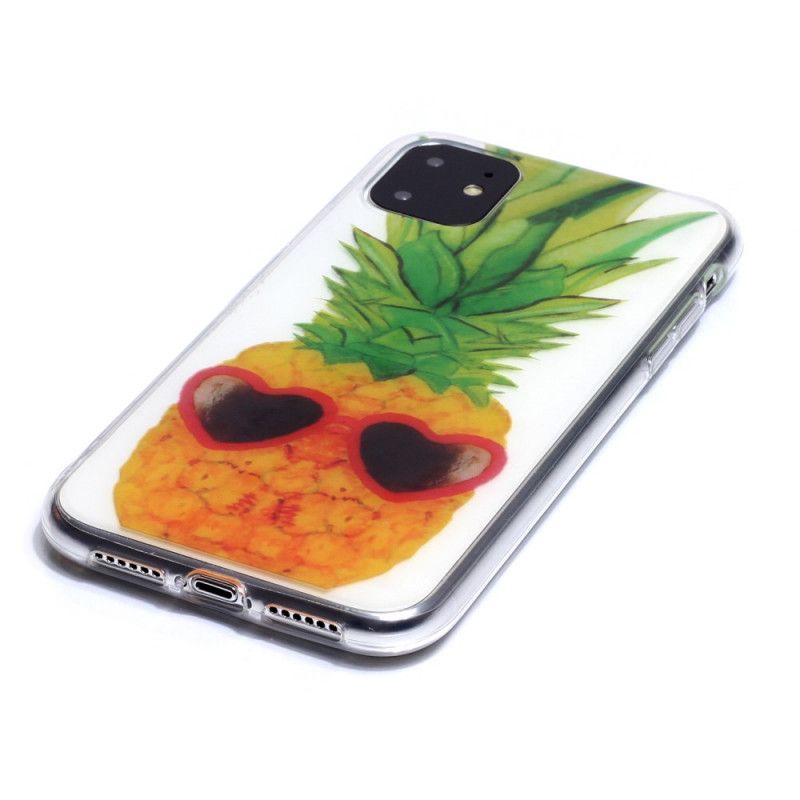 Cover iPhone 11 Gennemsigtig Inkognito Ananas Original