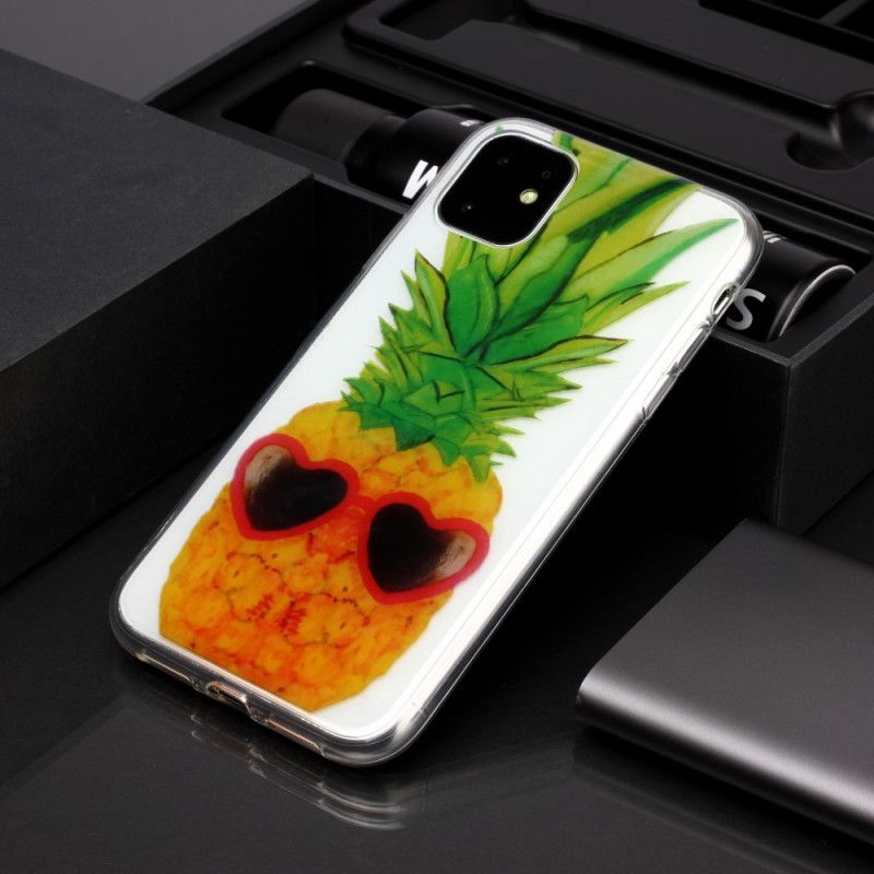 Cover iPhone 11 Gennemsigtig Inkognito Ananas Original