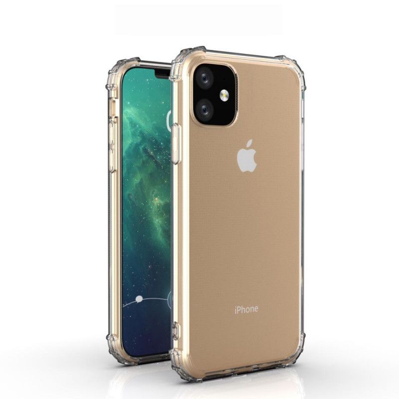 Cover iPhone 11 Gennemsigtig Premium Silikone Beskyttelse