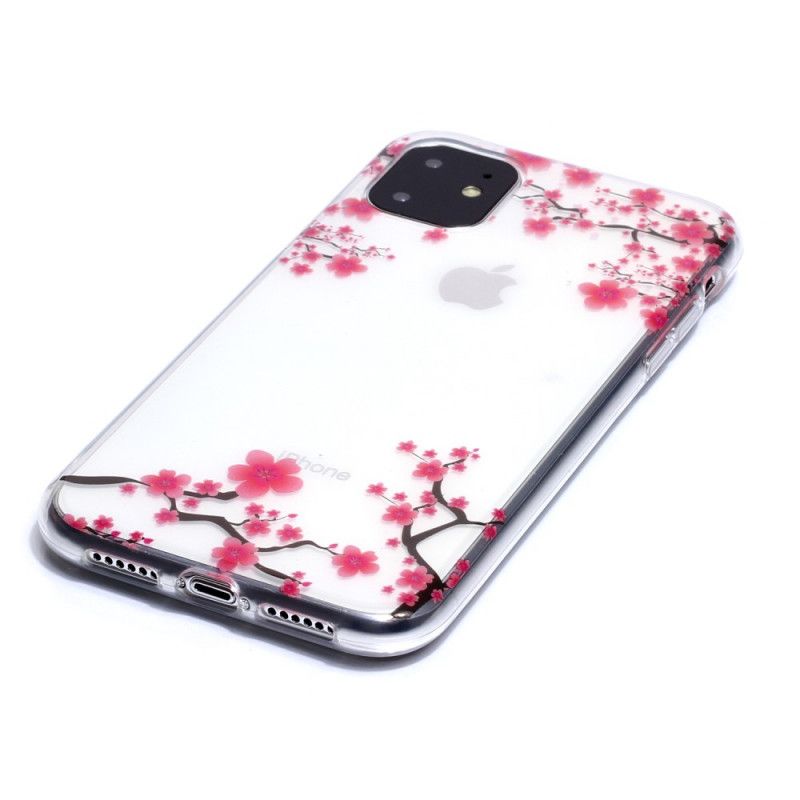 Cover iPhone 11 Gennemsigtigt Blomstrende Træ