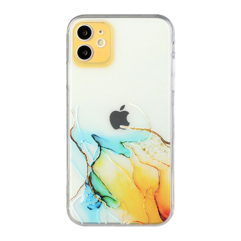 Cover iPhone 11 Grå Kunstnerisk Fleksibel