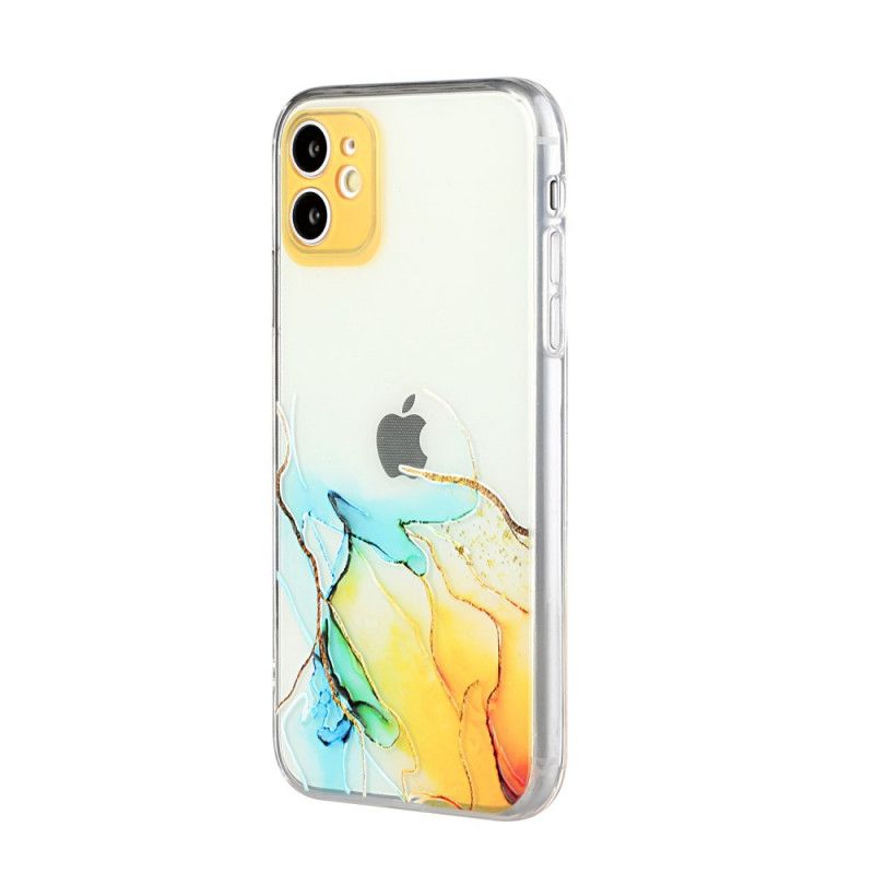 Cover iPhone 11 Grå Kunstnerisk Fleksibel