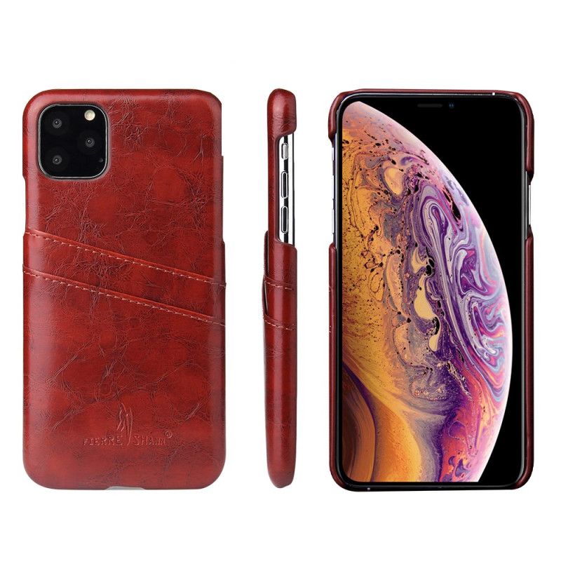 Cover iPhone 11 Gul Fierre Shann-Kortholder